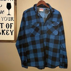 Mens wrangler flannel
